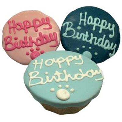 4" Birthday Cakes Rolled Oats and Peanut Butter