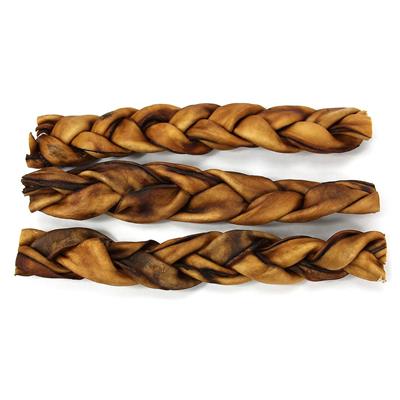12" Braided Collagen Sticks