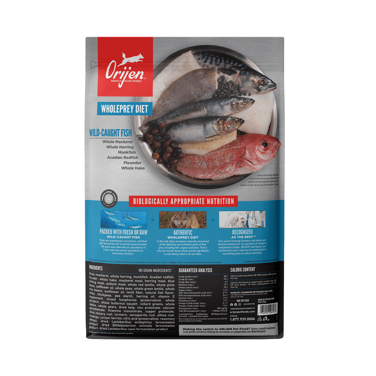 Orijen Dog Food - Six Fish