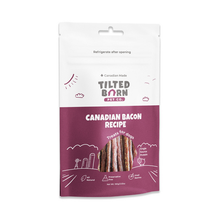 Tilted Barn Canadian Bacon Treats For Dogs 3.53oz