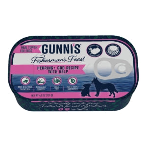 GUNNI'S DOG HERRING & COD RECIPE 4.5OZ