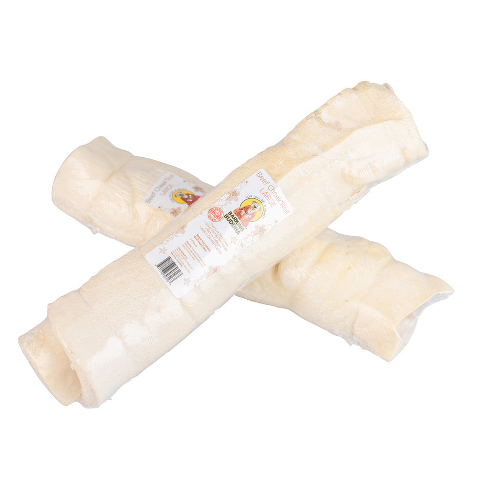Barking Buddha Beef Cheek Roll Plain Large