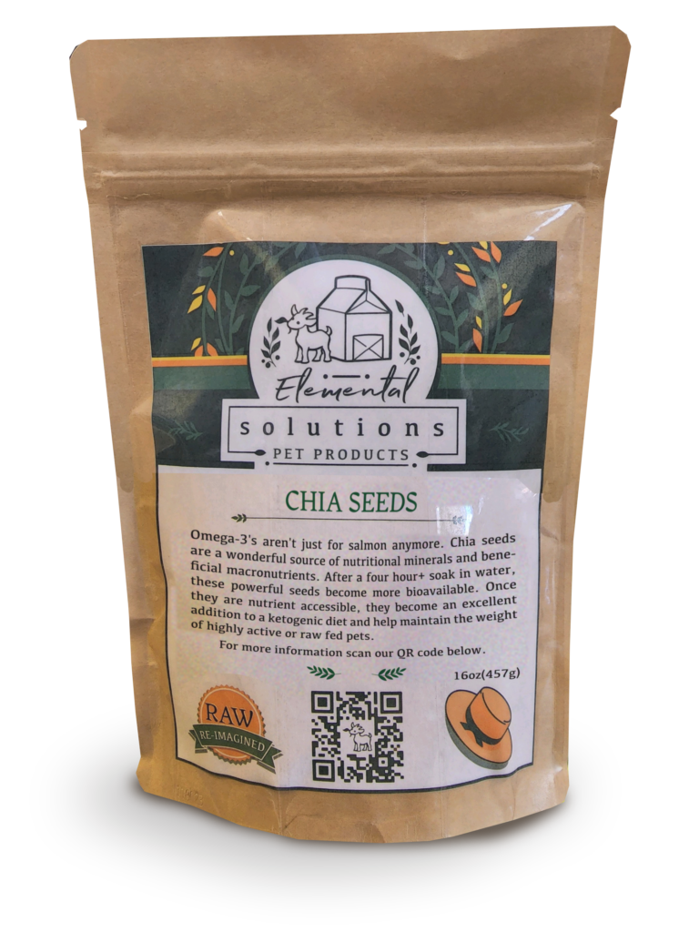 CHIA SEEDS by Solutions Pet Products 16oz