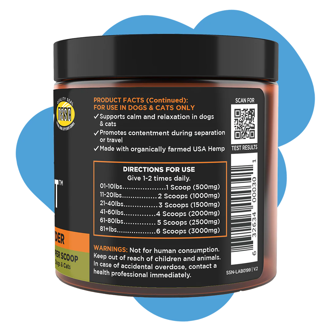 Super Snouts Chill + Out CBD Powder
