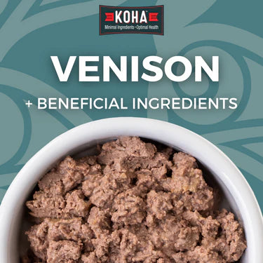 Koha Venison Dog Food: Limited Ingredient Diet Venison Entrée for Dogs