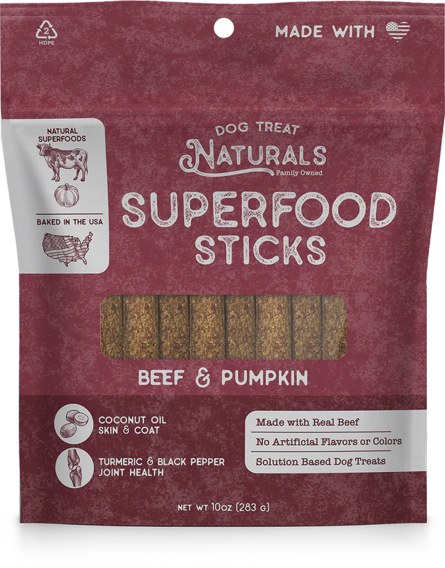 Beef & Pumpkin Superfood Sticks