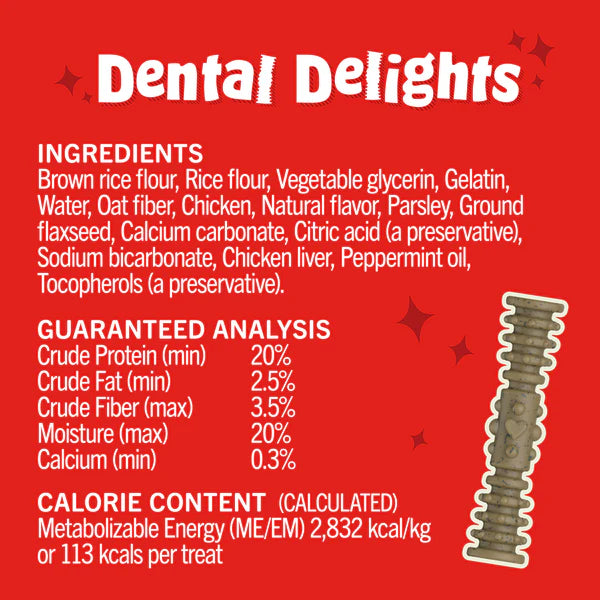 Dental Delights Medium Dog Dental Treats