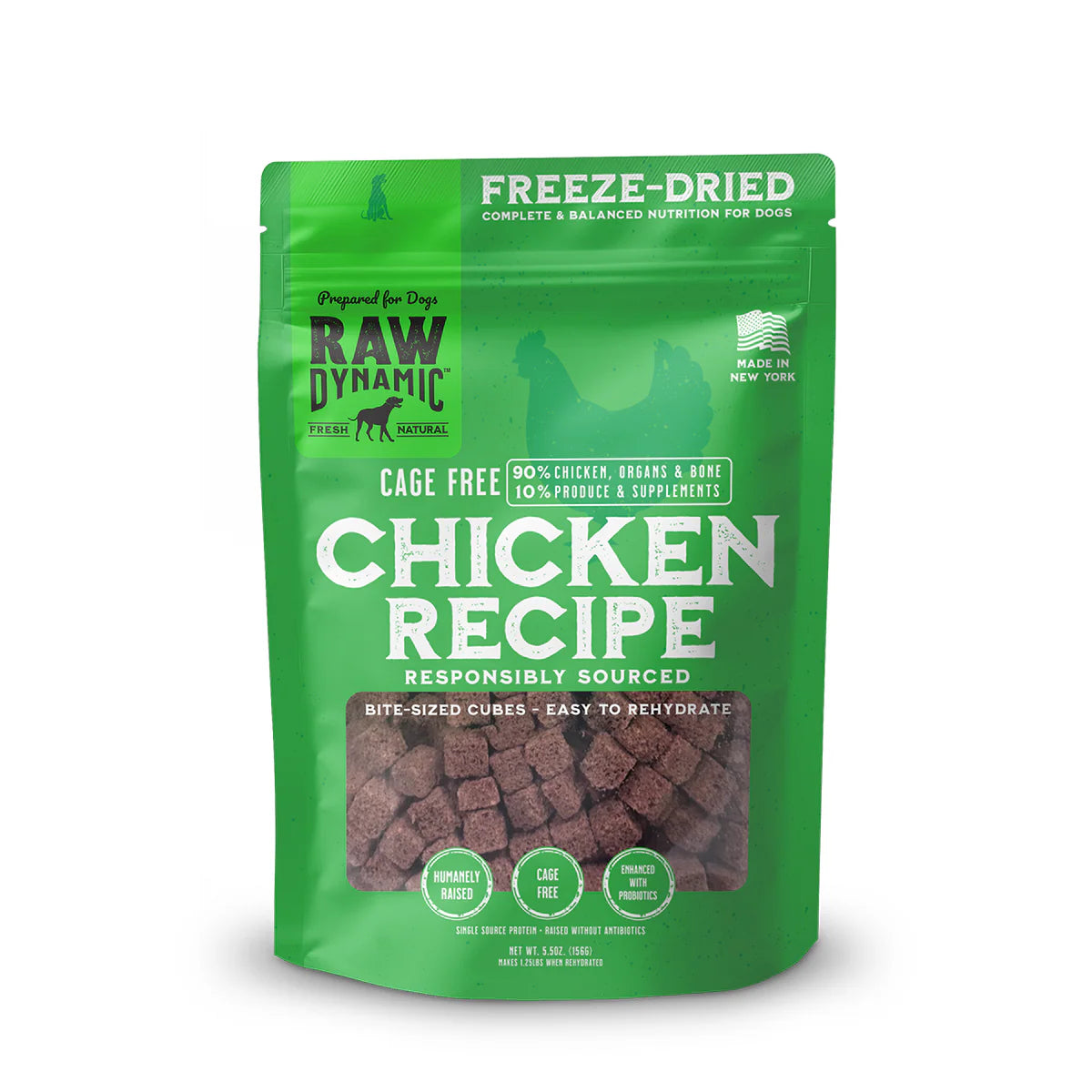 CHICKEN FORMULA FOR DOGS Freeze-Dried Raw