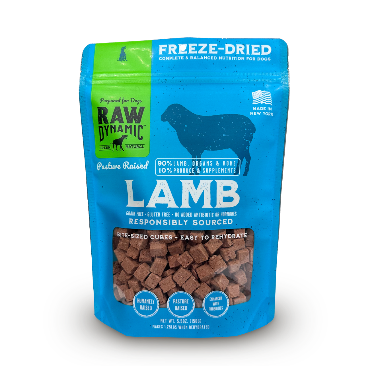 LAMB FORMULA FOR DOGS Freeze-Dried Raw
