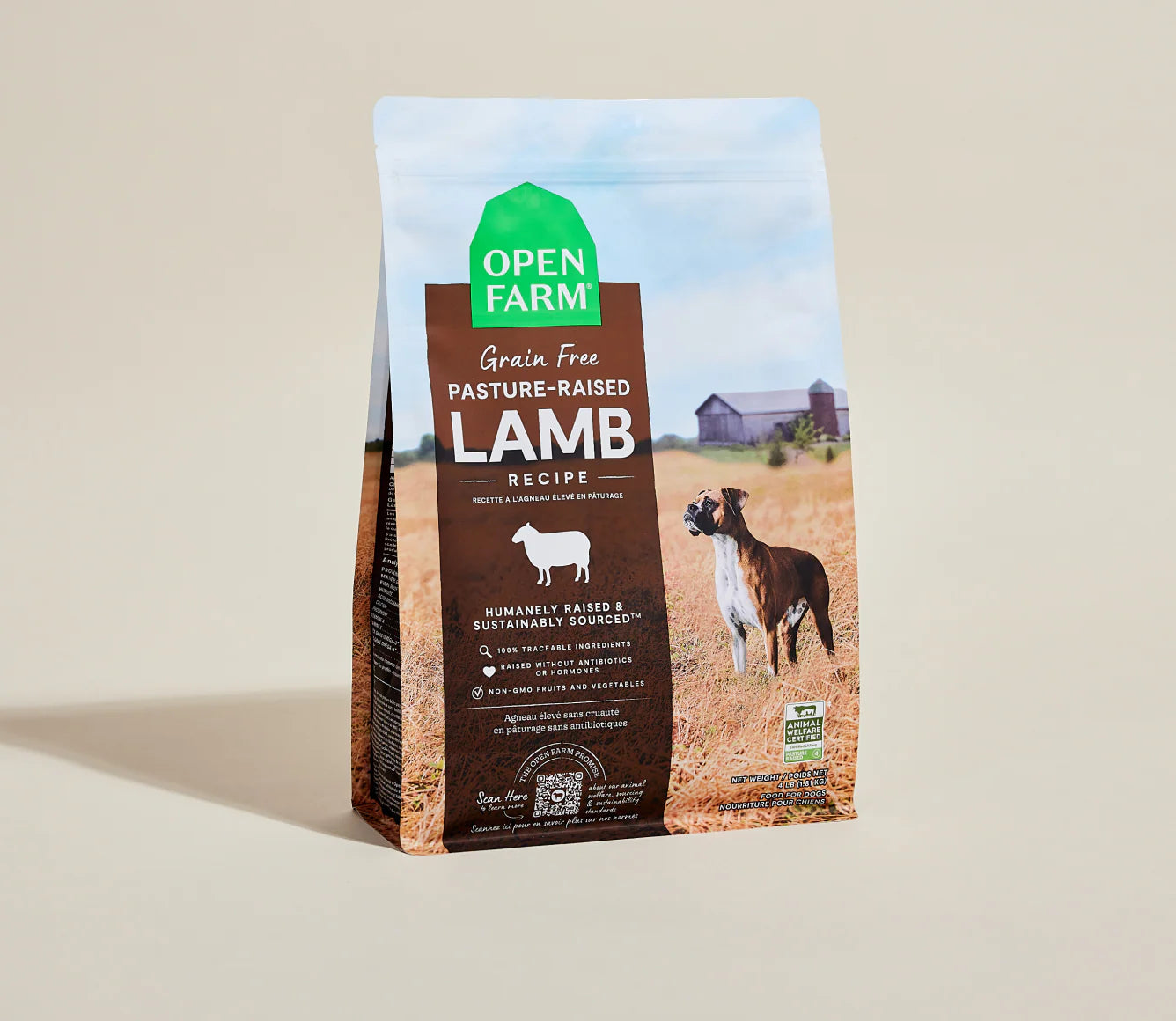 Open Farm Pasture-Raised Lamb Grain-Free Dog Kibble
