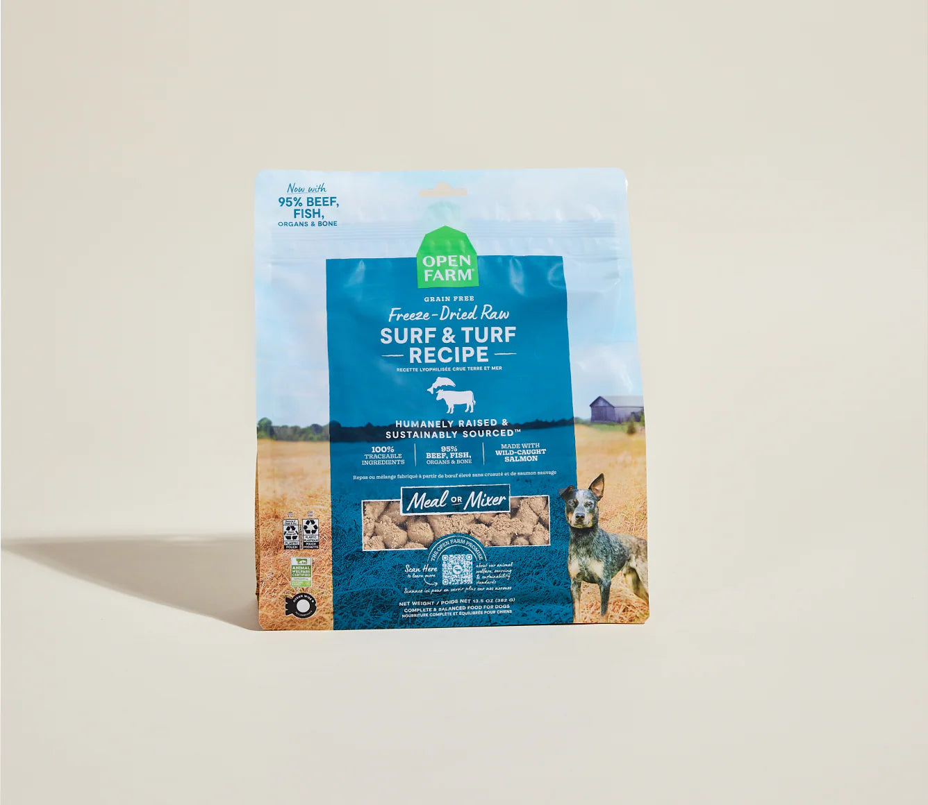 Open Farm Surf & Turf Freeze Dried Raw Morsels for Dogs