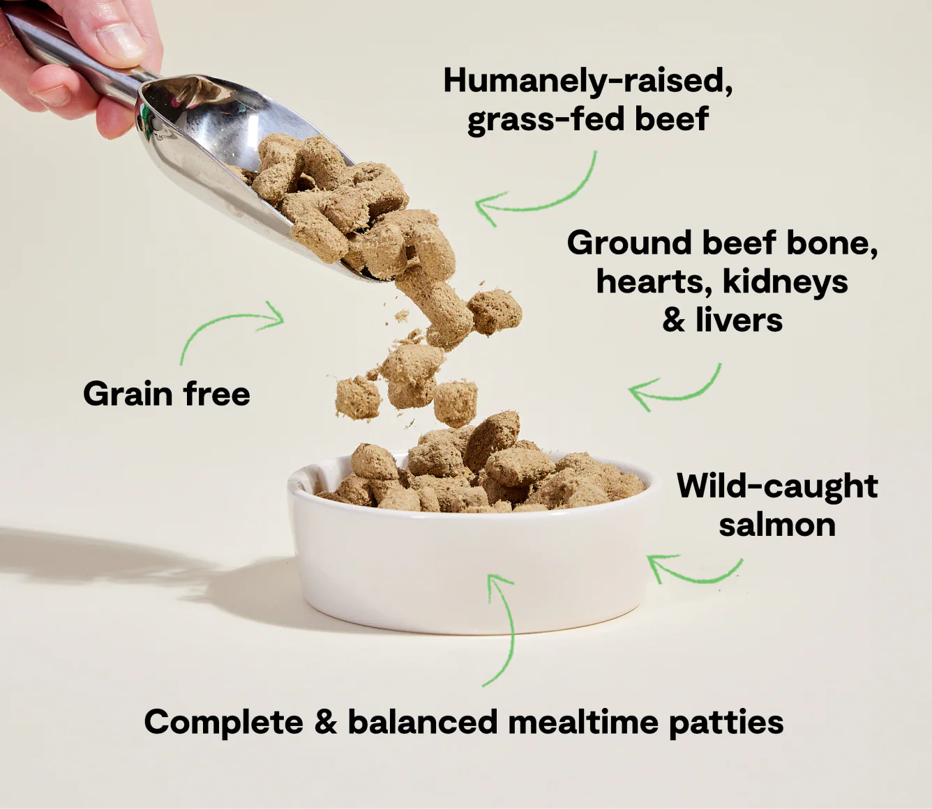Open Farm Surf & Turf Freeze Dried Raw Patties for Dogs