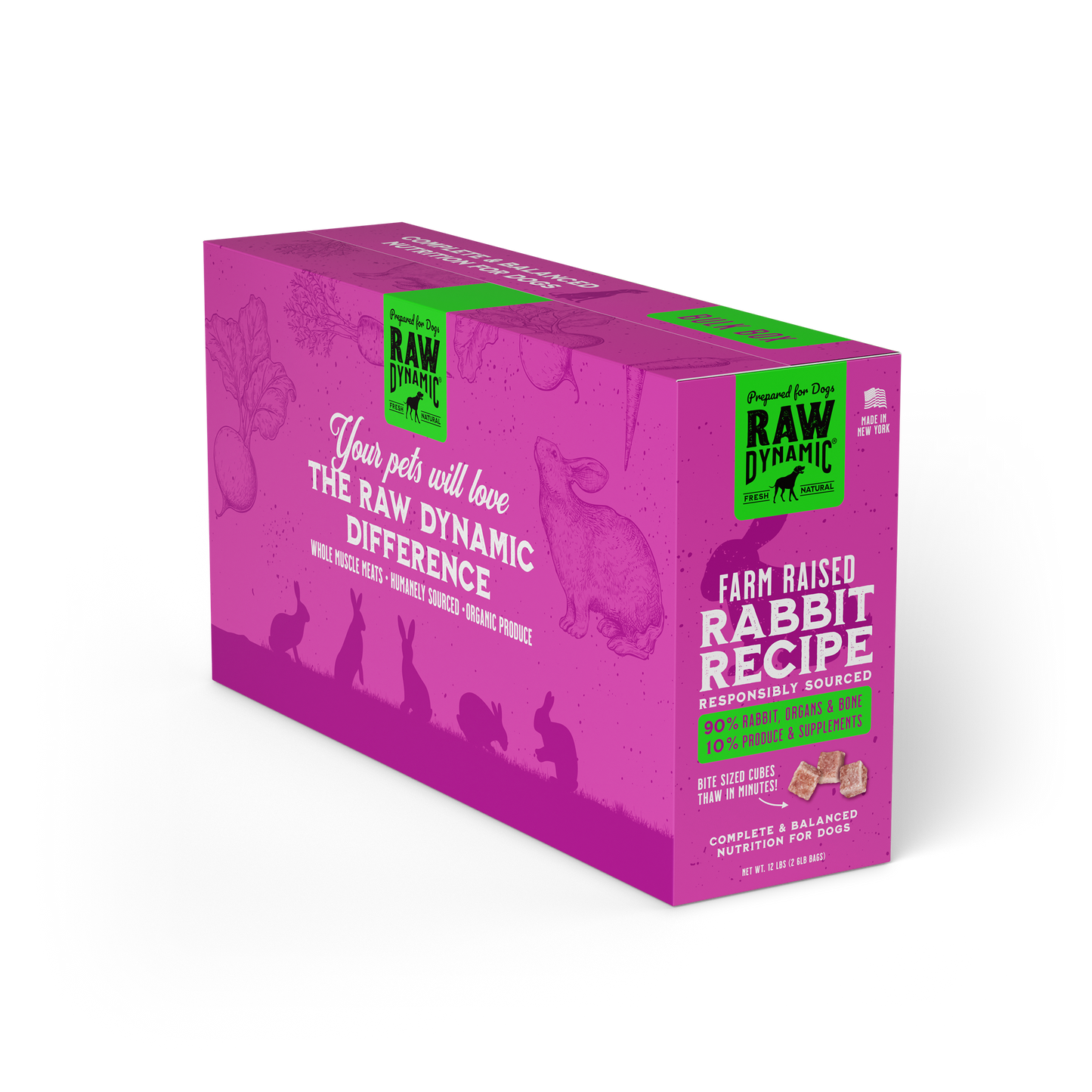 RABBIT FORMULA FOR DOGS Frozen