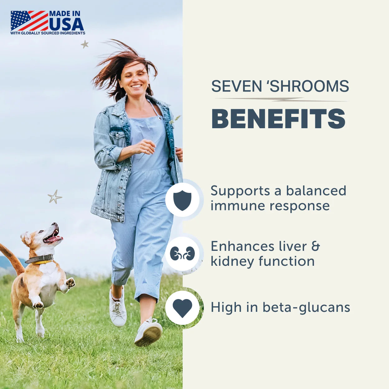 Seven 'Shrooms - Organic Mushroom Mix