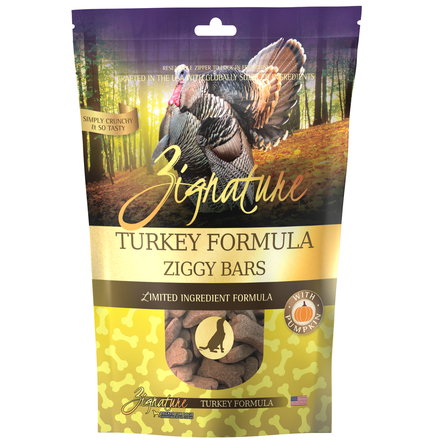 Zignature Dog Treats - Turkey Ziggy Bars