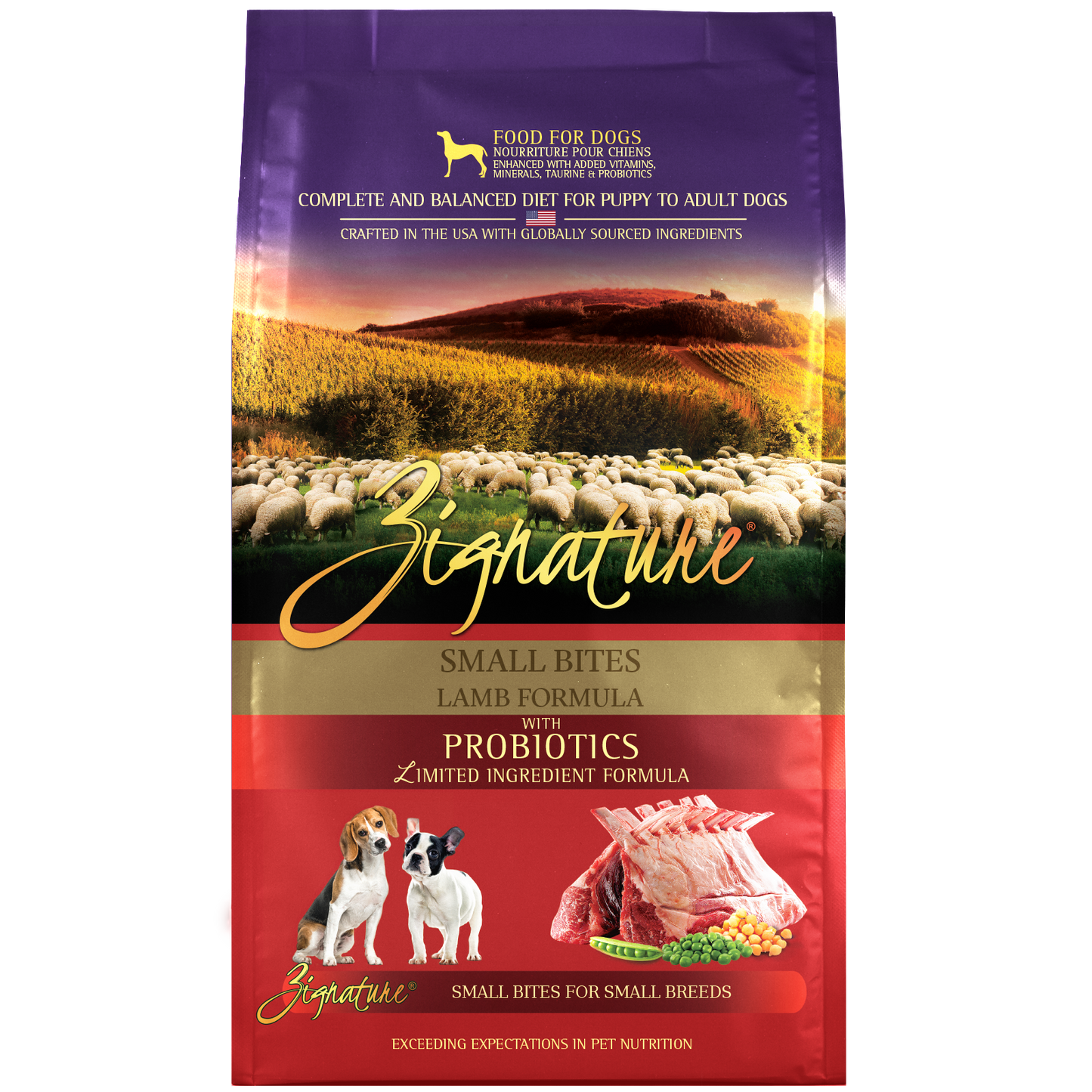 Zignature Lamb Formula Small Bites Dry