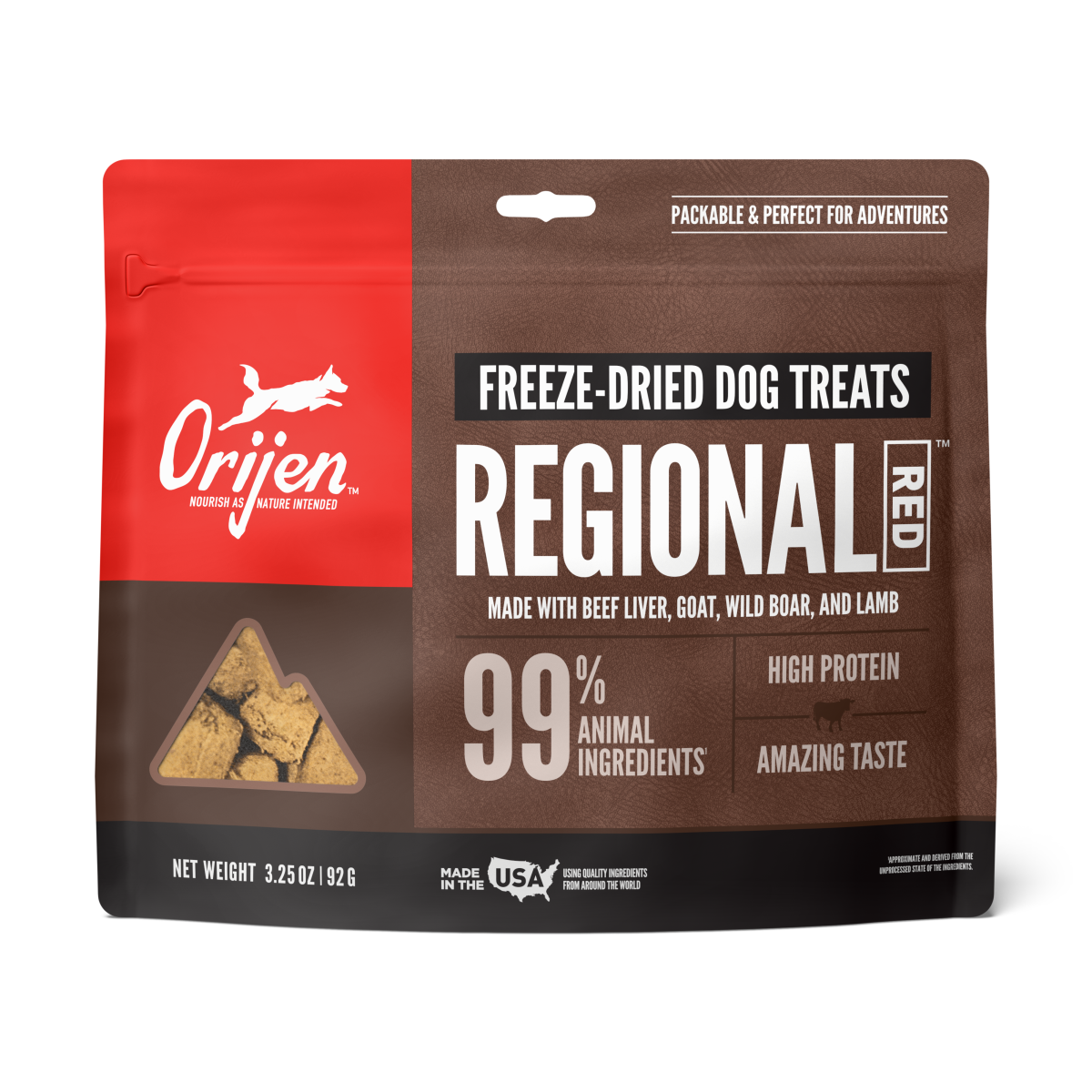 Orijen Dog Treat FD Regional Red 3.25 oz