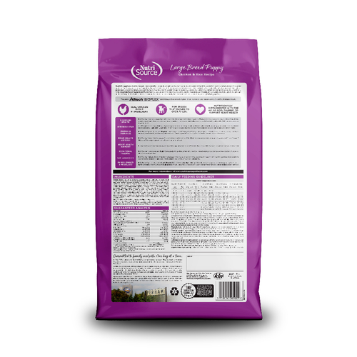 NutriSource® Large Breed Puppy Chicken & Rice Recipe Dog Food