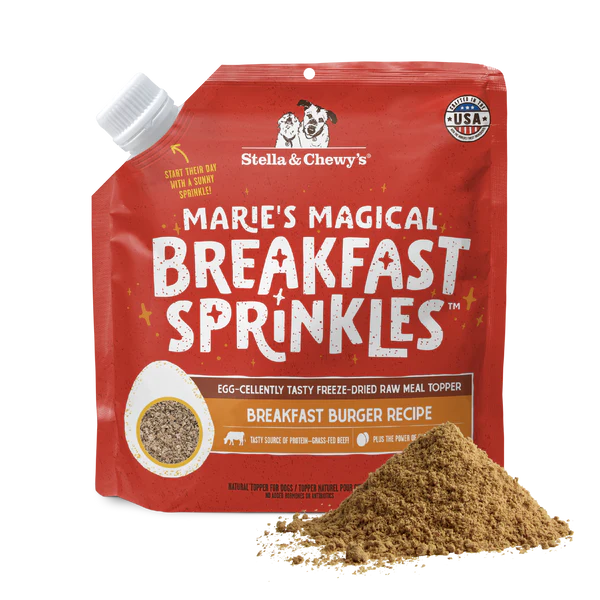 Marie’s Magical Breakfast Sprinkles Breakfast Burger for Dogs