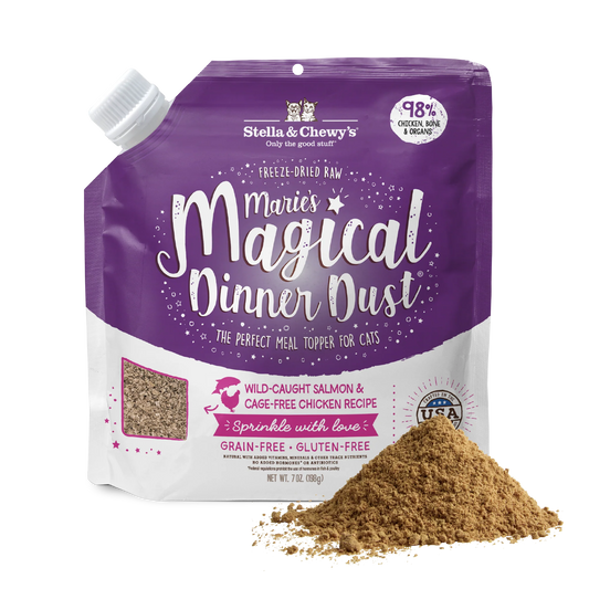 Marie’s Magical Dinner Dust Salmon & Chicken for Cats