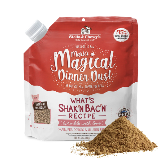 Marie’s Magical Dinner Dust What’s Shak’n Bac’n for Dogs