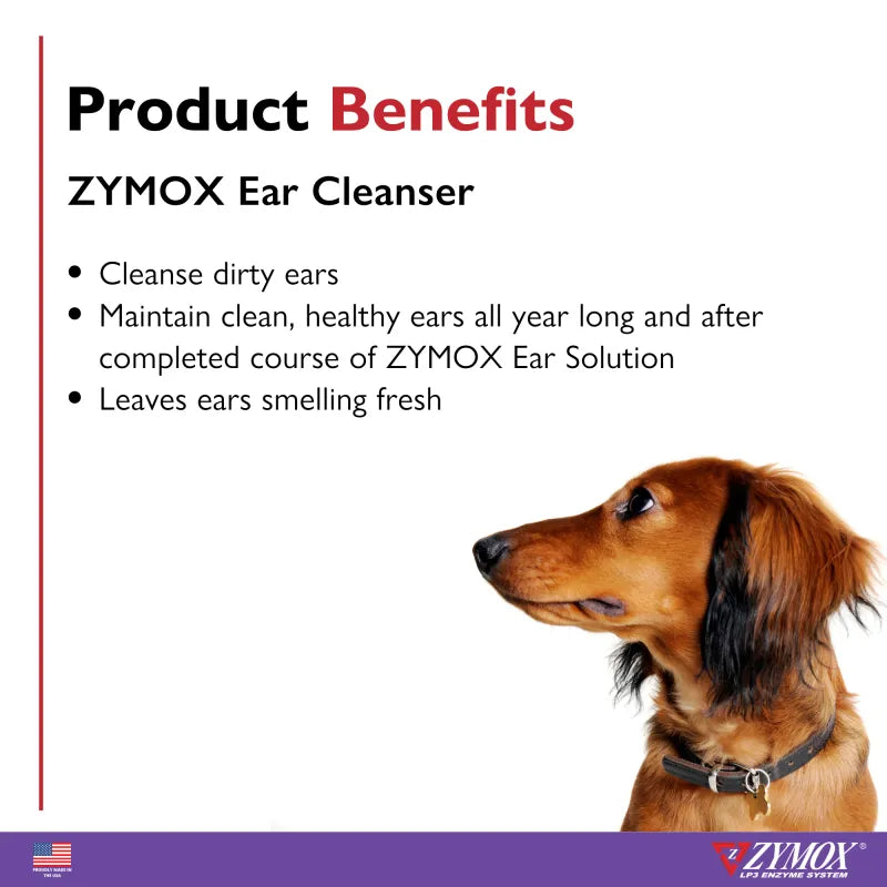 ZYMOX Enzymatic Ear Cleanser - 4 oz