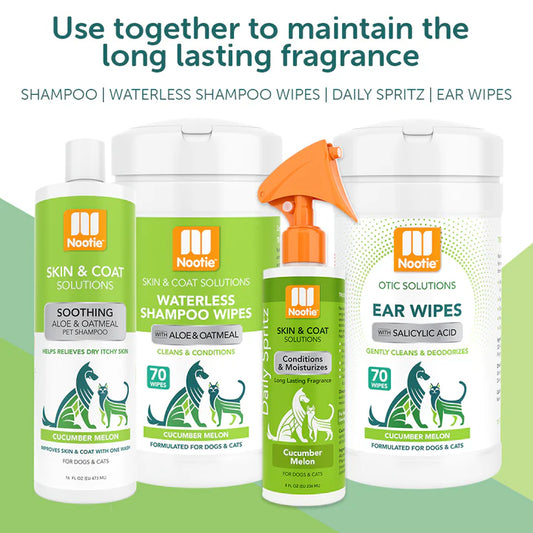 Ear Wipes with Salicylic Acid Cucumber Melon