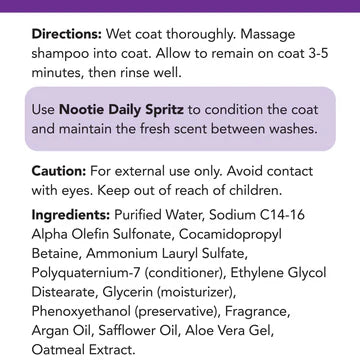 Restoring Argan Oil Pet Shampoo