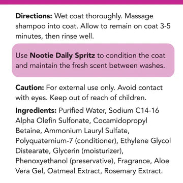 Rejuvenating Rosemary Extract Pet Shampoo