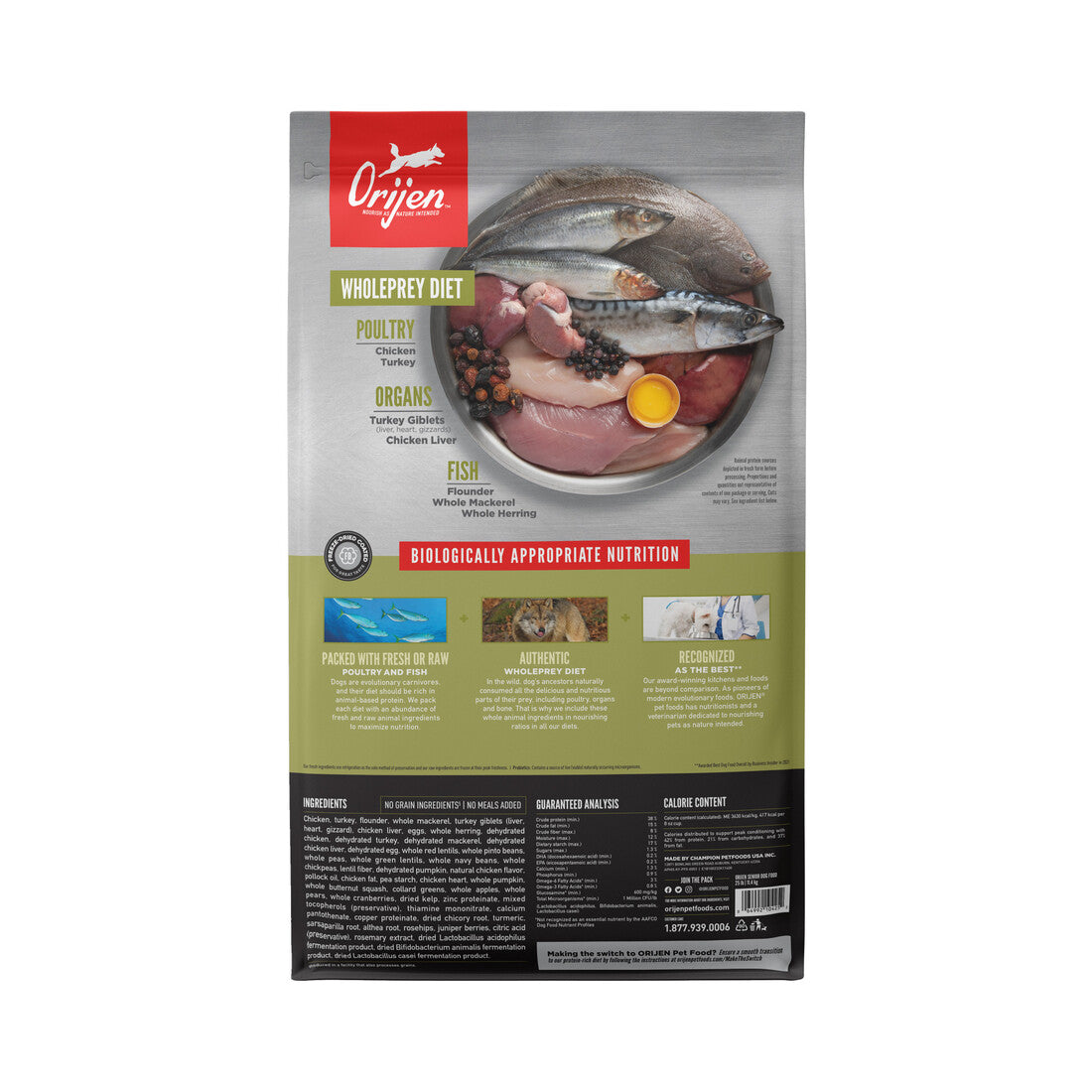 Orijen Dog Dry GF Senior
