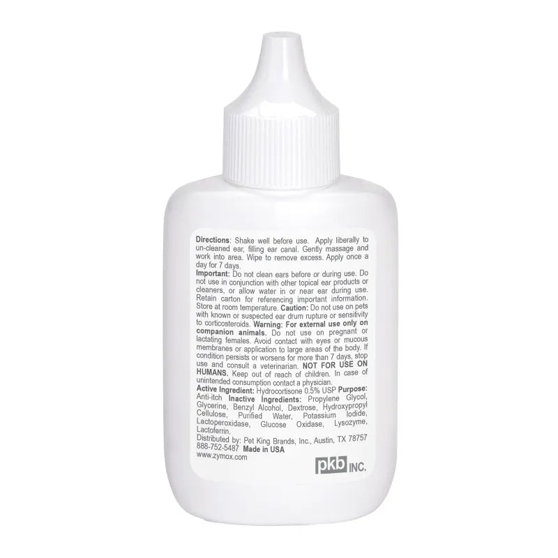 ZYMOX Enzymatic Ear Solution with 0.5% Hydrocortisone