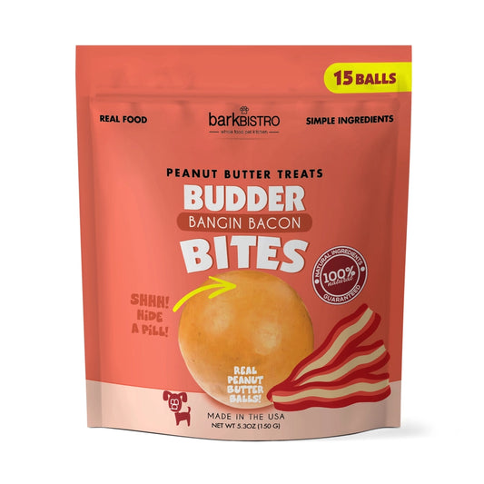 Bangin Bacon Budder Bites (Peanut Butter)