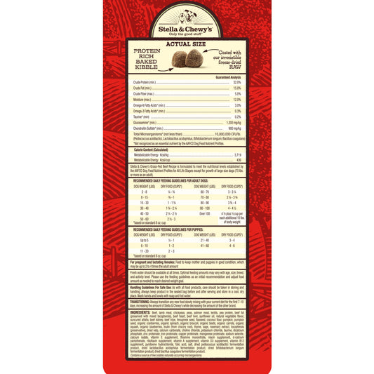 Stella & Chewy's Dog Food - Raw Coated Grass Fed Beef