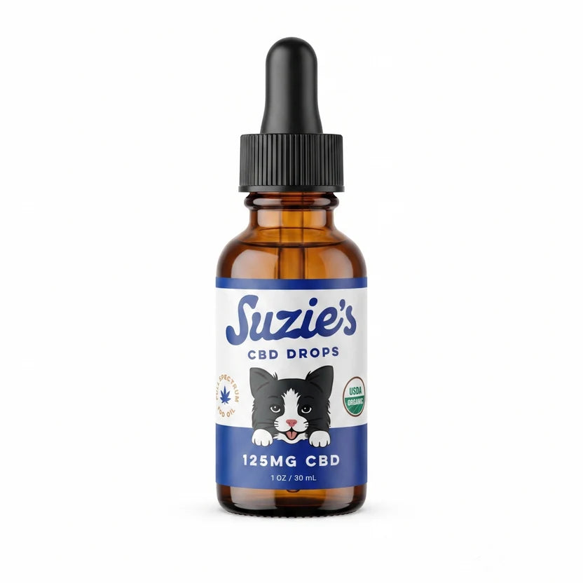 Suzie's 125 mg CBD Oil for Cats