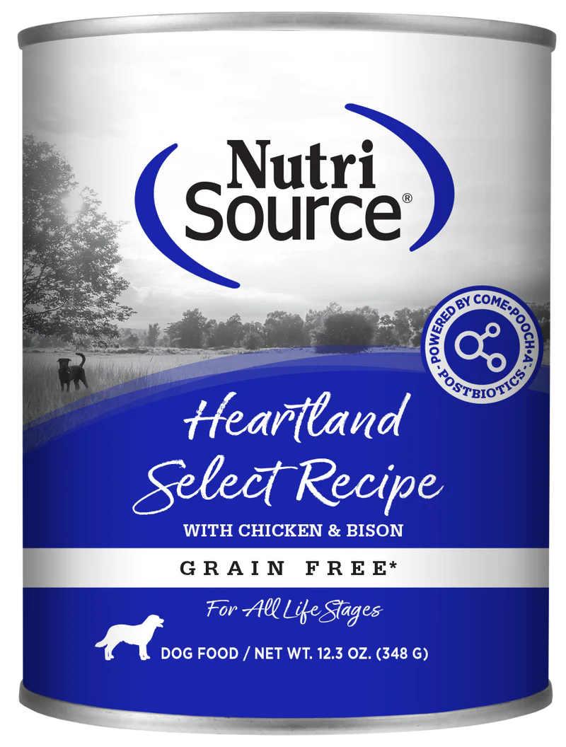 NutriSource® 12.3oz Grain Free Heartland Select Wet Dog Food
