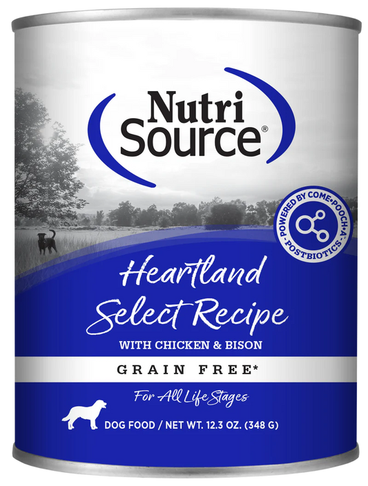 NutriSource® 12.3oz Grain Free Heartland Select Wet Dog Food