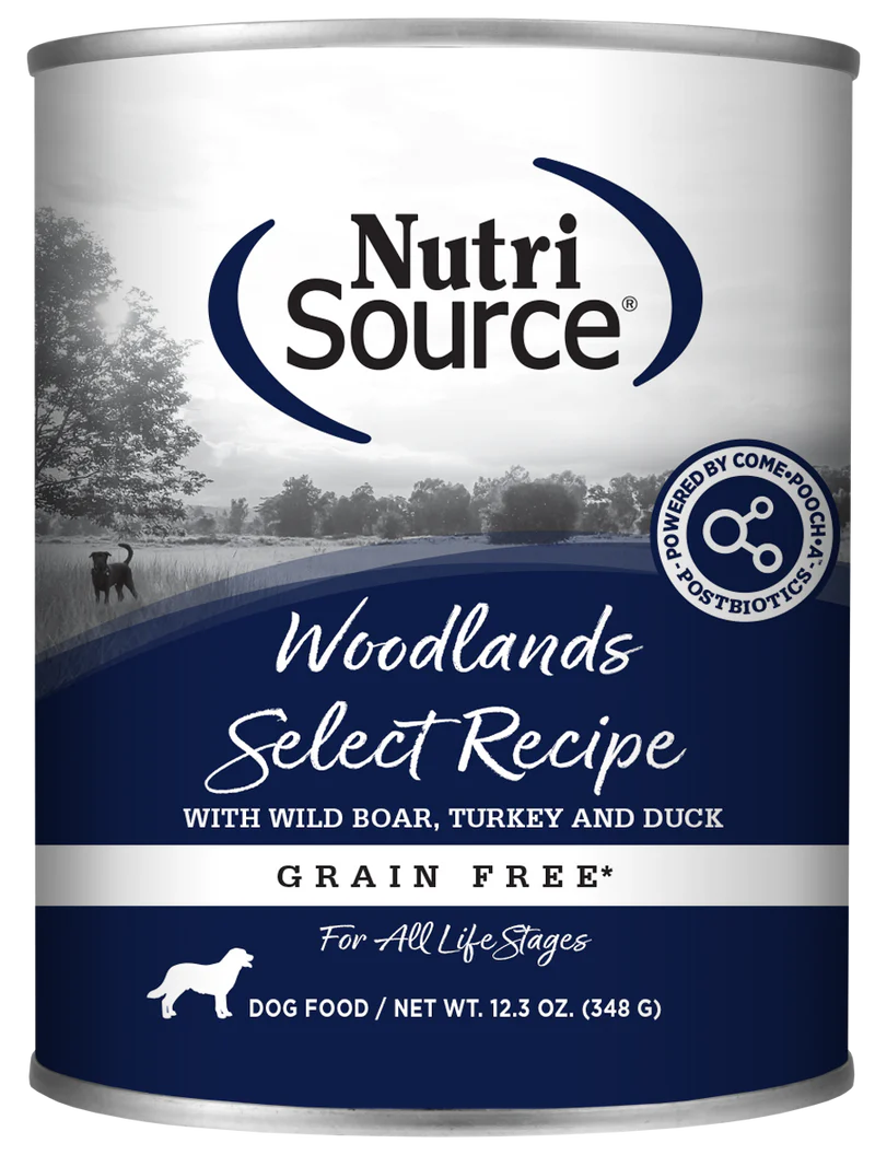 NutriSource® 12.3oz Grain Free Woodlands Select Wet Dog Food