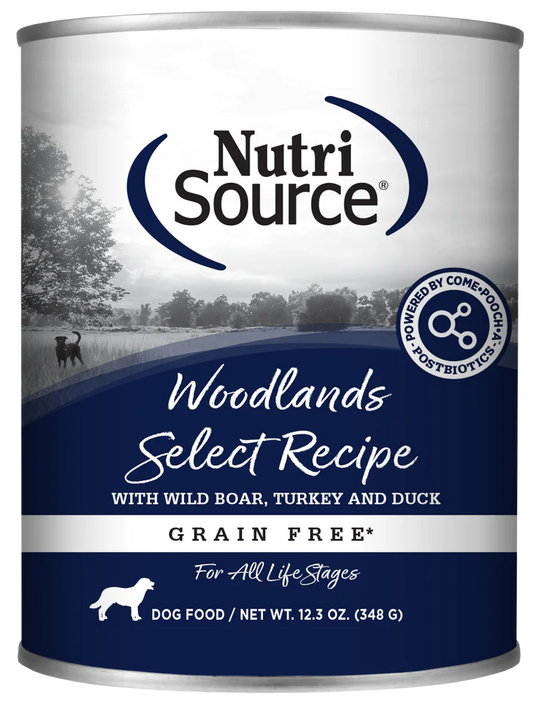 NutriSource® 12.3oz Grain Free Woodlands Select Wet Dog Food