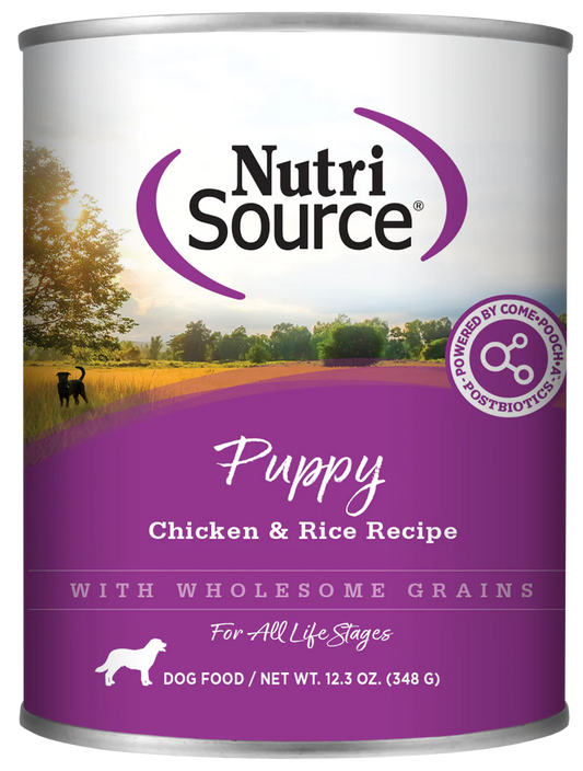 NutriSource® 12.3oz Chicken & Rice Wet Puppy Food