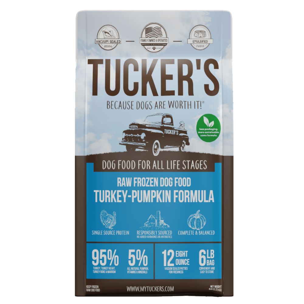 Tucker's Raw Frozen Dog Food Turkey & Pumpkin Formula