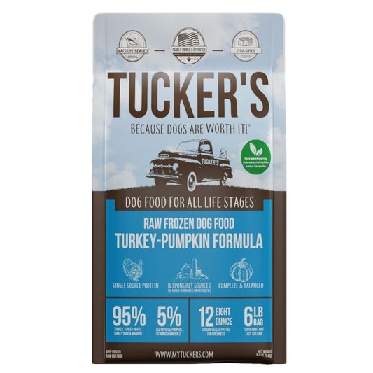 Tucker's Raw Frozen Dog Food Turkey & Pumpkin Formula