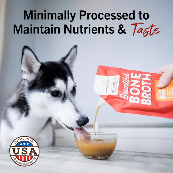 Bountiful Bone Broth Grass-Fed Beef Recipe for Dogs