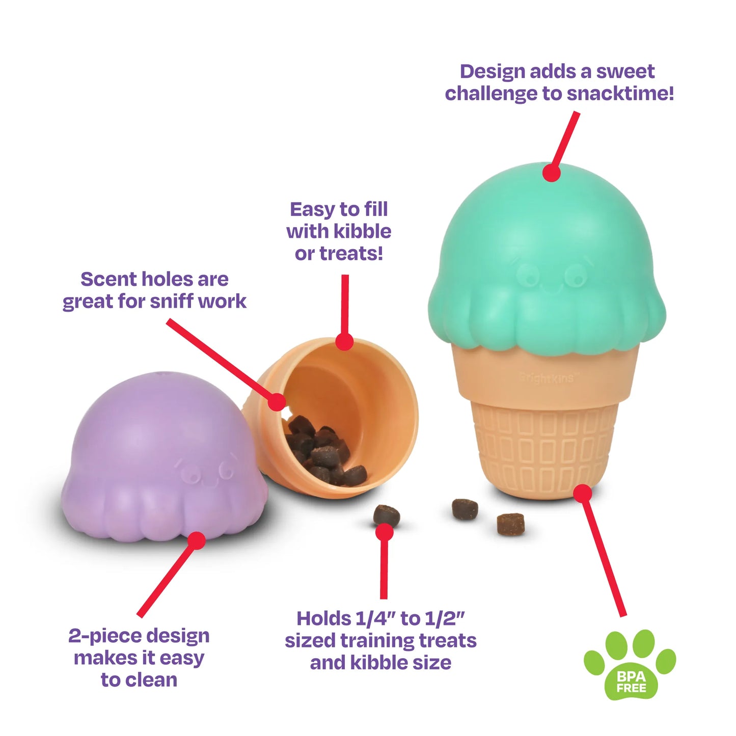 Large Ice Cream Treat Dispenser