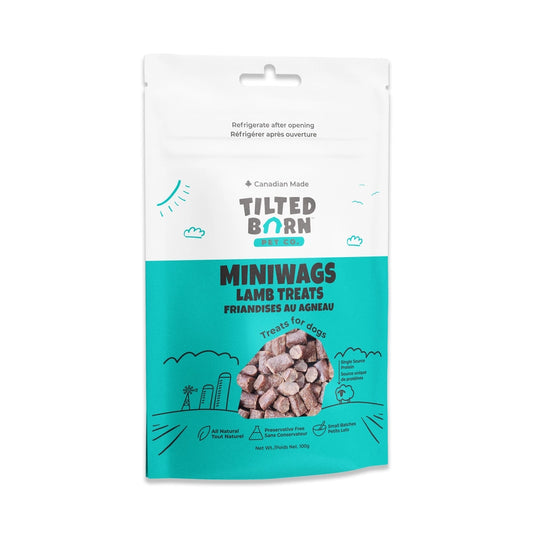 Tilted Barn Lamb Miniwags Treats For Dogs 3.53oz