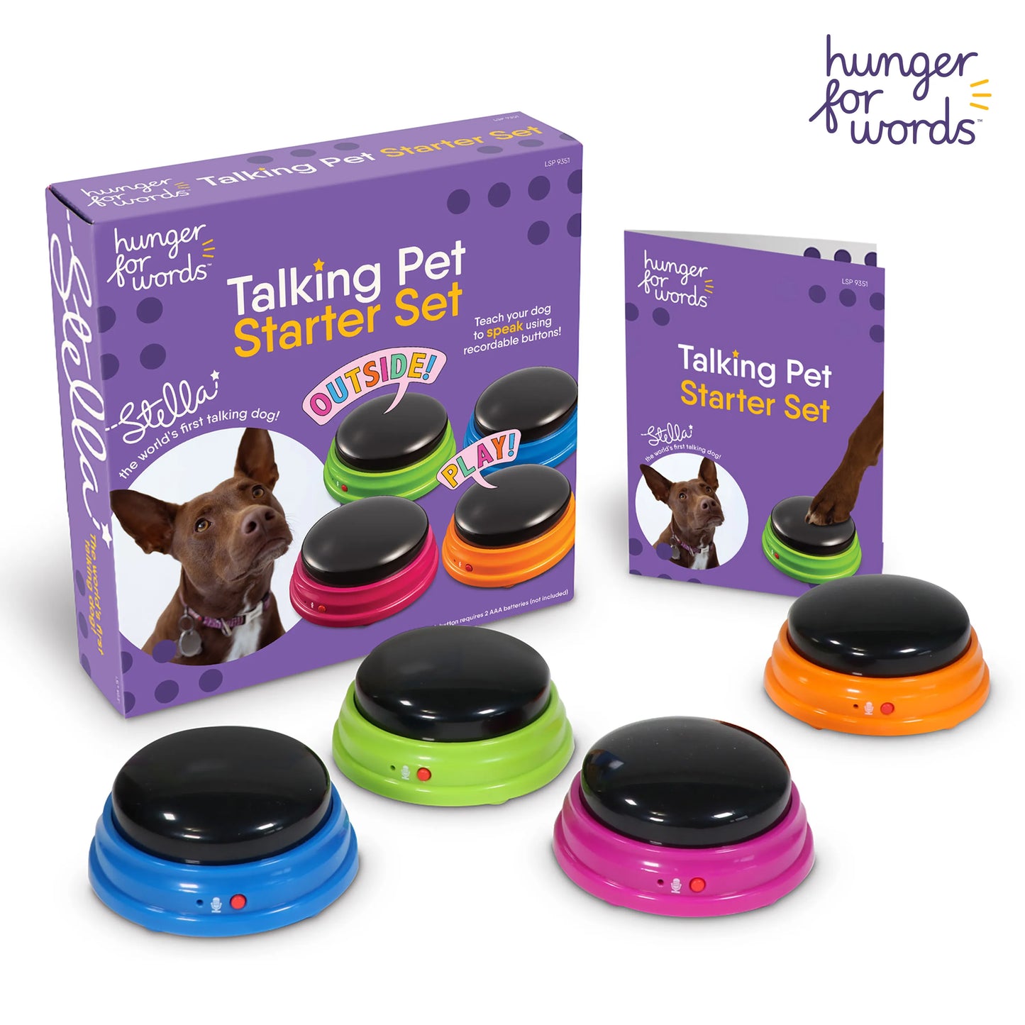 Hunger for Words: Talking Pet Starter Set