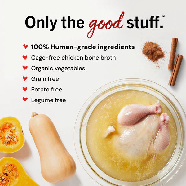 Bountiful Bone Broth Cage-Free Chicken Recipe for Dogs