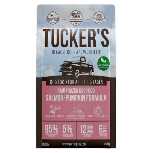 Tucker's Raw Frozen Dog Food Salmon & Pumpkin Formula