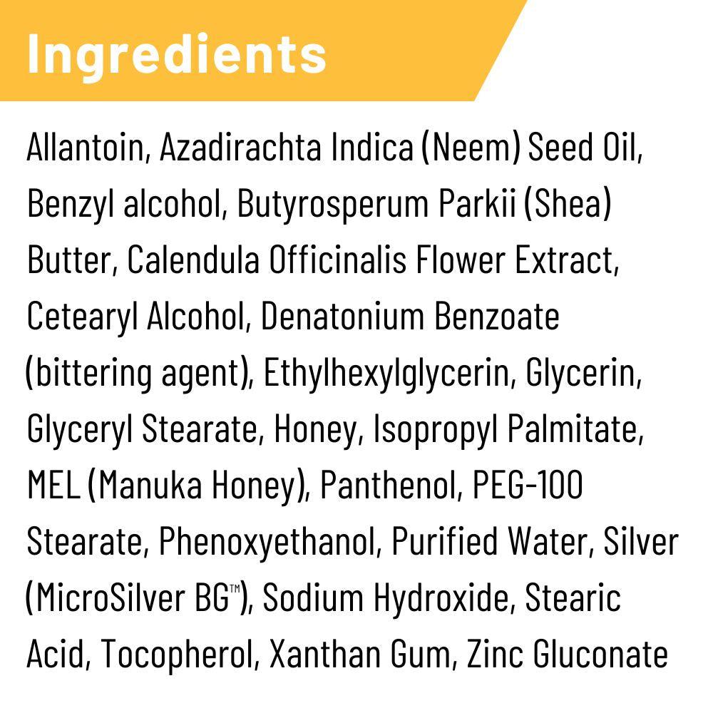 Silver Honey Rapid Wound Repair Ointment 2 oz