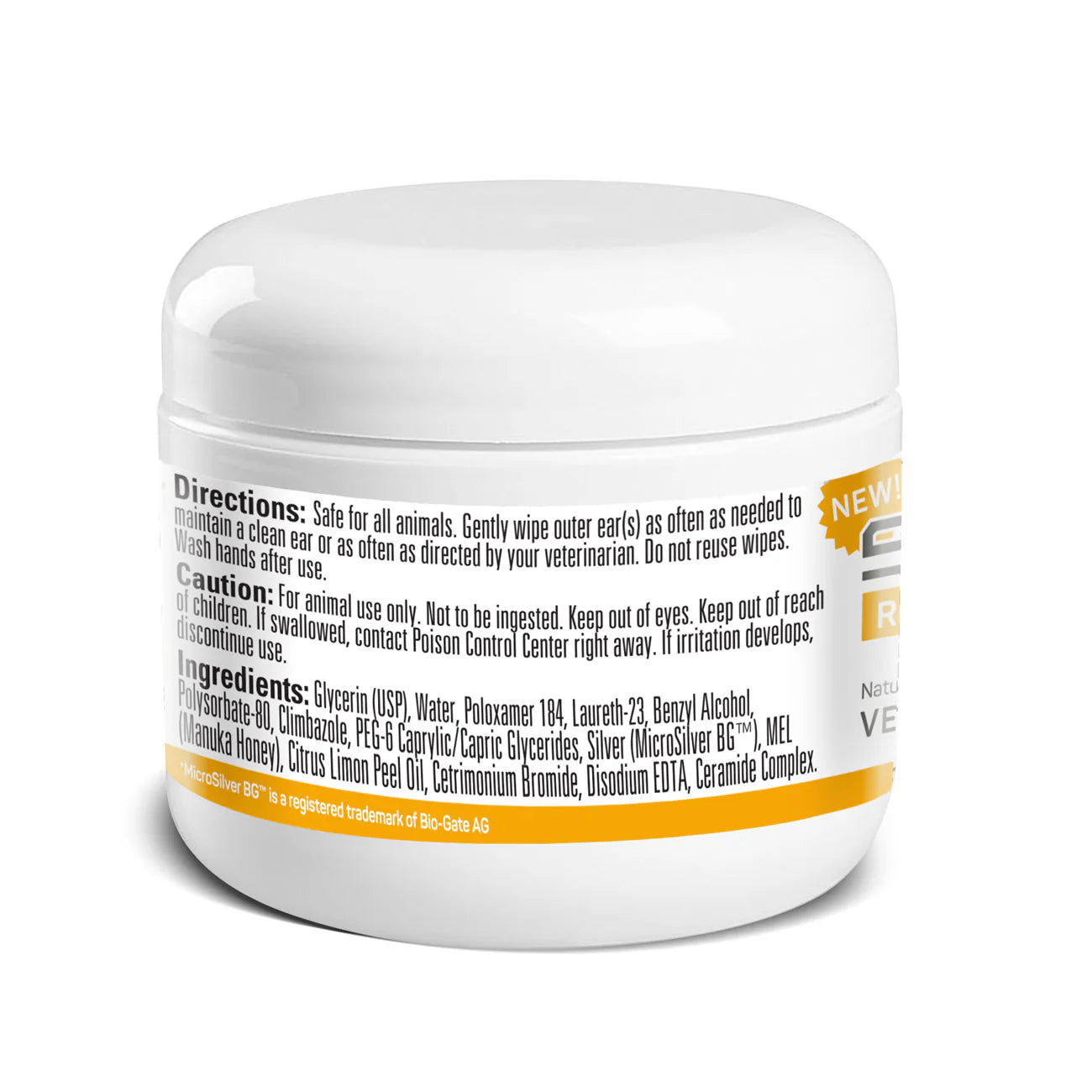Rapid Ear Care Vet Strength Pet Wipes for Dogs and Cats