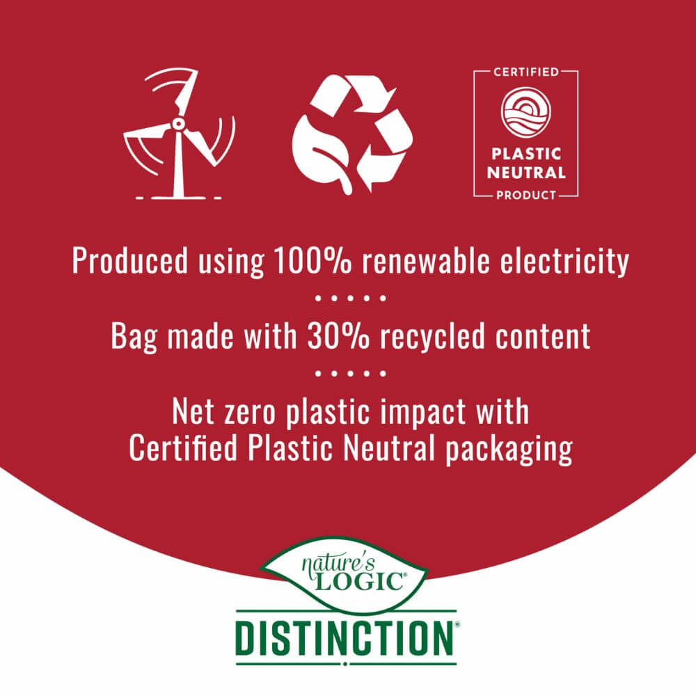 Nature's Logic Distinction Dry Dog Food - Gluten Free with Healthy Grains & Probiotics - Beef Recipe